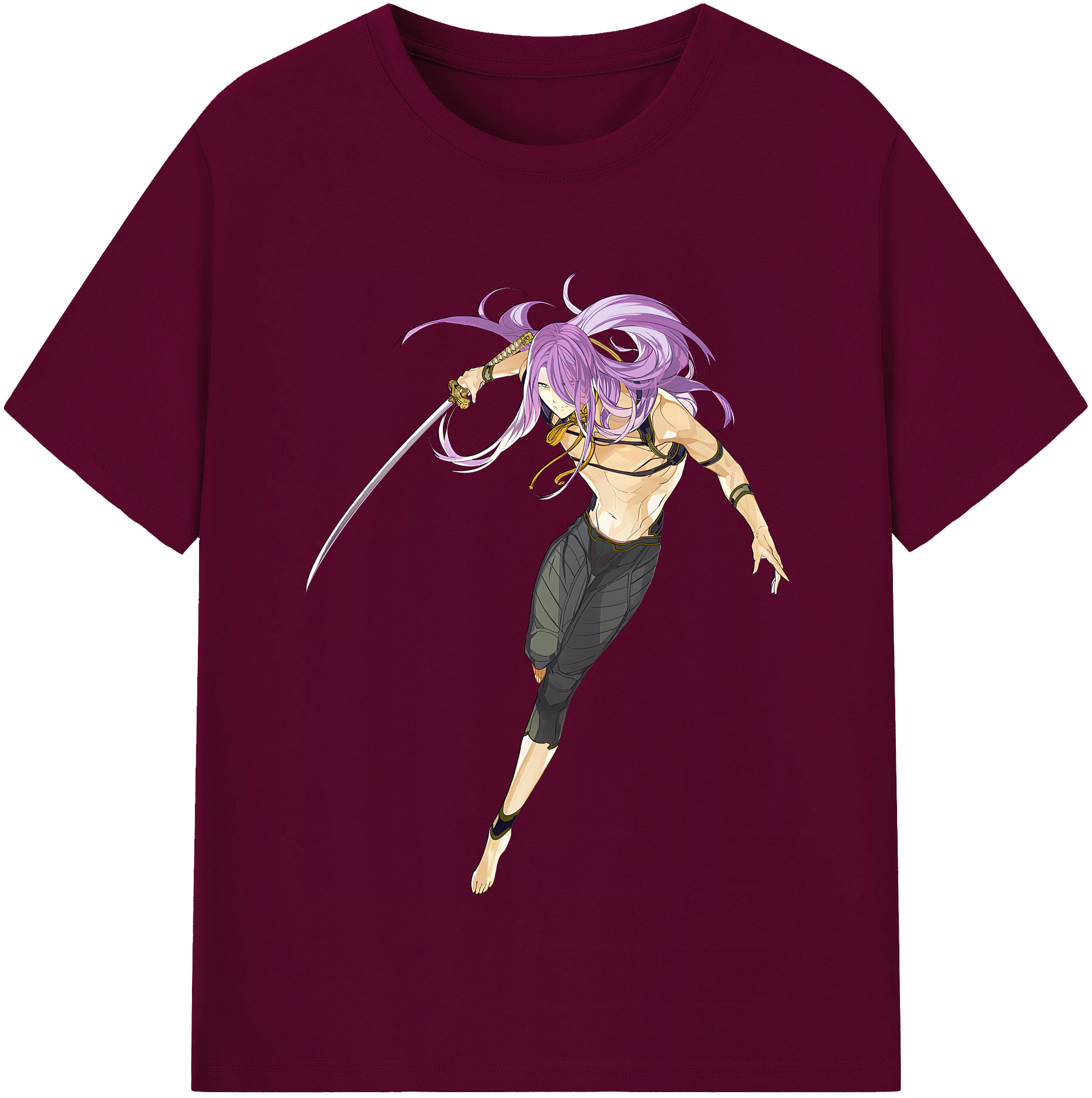 （画像用） 刀剣乱舞 Touken Ranbu レディースカジュアルプリントTシャツ（綿100％）